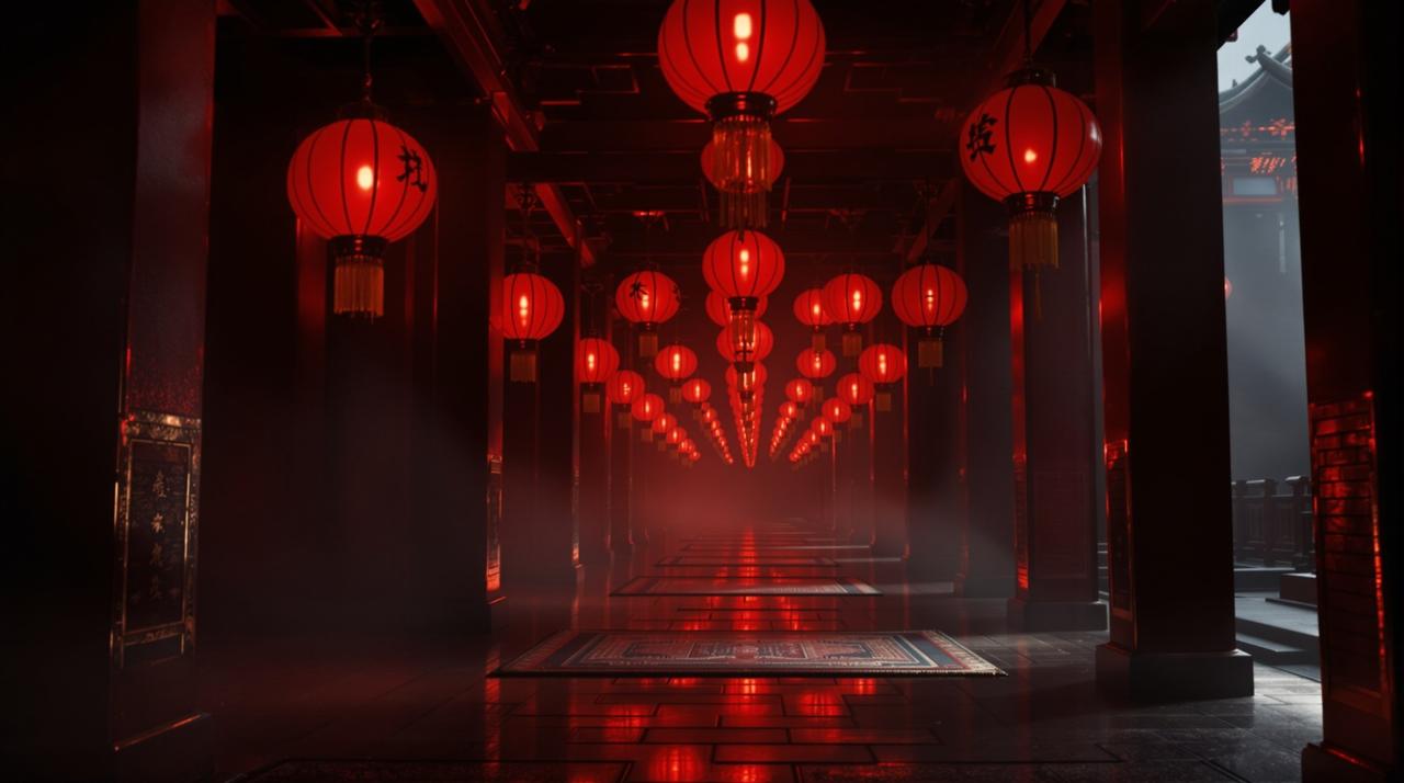爱看影院出品《长安夜未央》-古装悬疑巨制高清海报